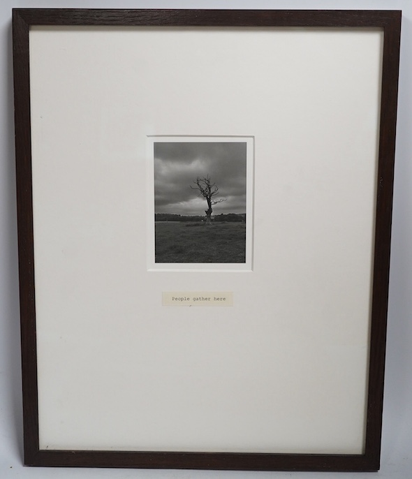 Set of three black and white digital photographs, comprising 'Somewhere between now and then, I, II and III', limited edition 1/5, C W Osborne inscriptions verso, 10.5 x 8.5cm. Condition - good